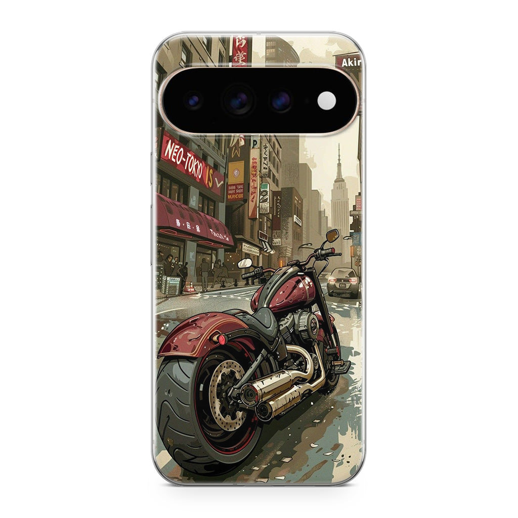 Motorcycle In Tokyo Streets Google Pixel 11 Pro / Pixel 11 Pro XL Case