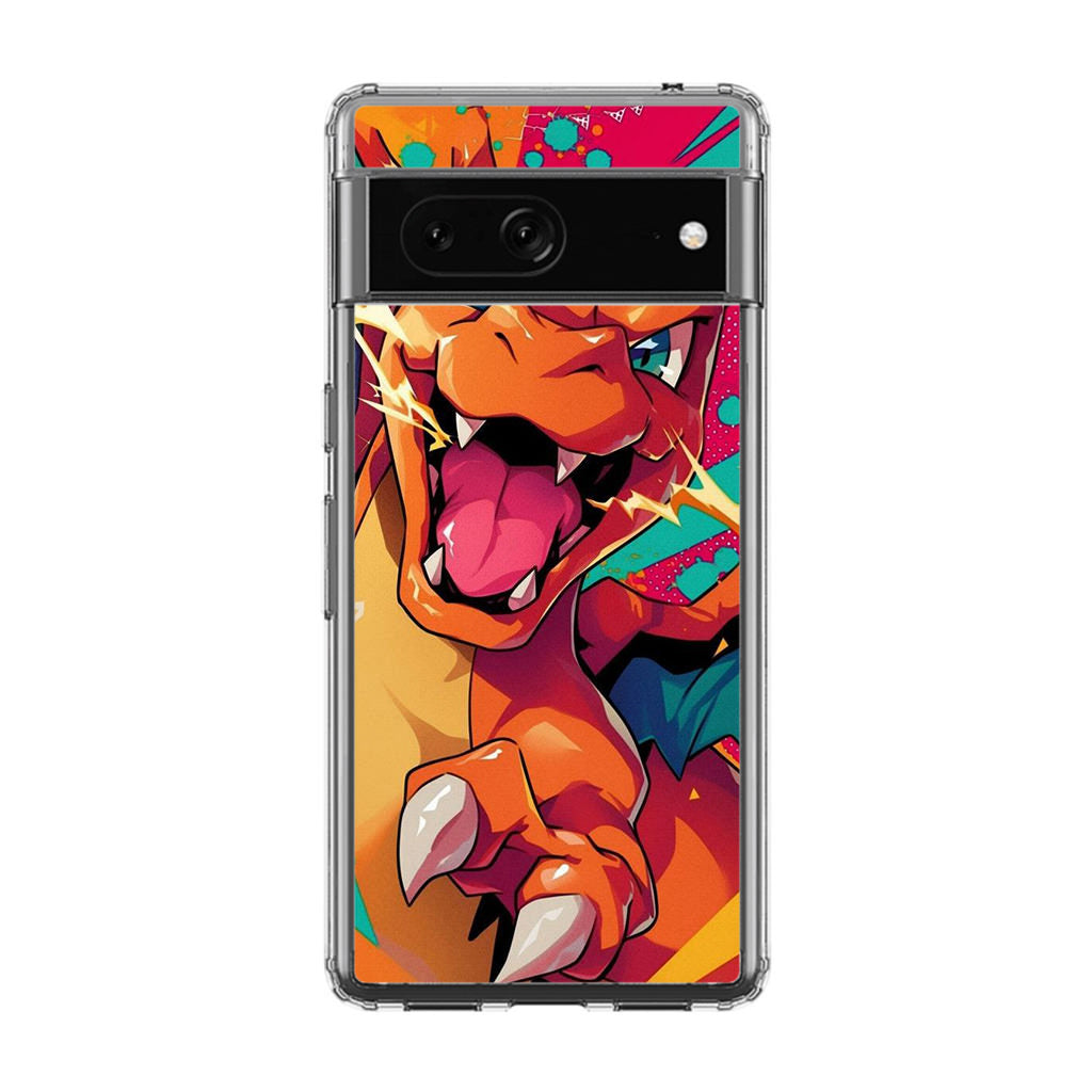 Blazing Fury Charizard Google Pixel 7 Case