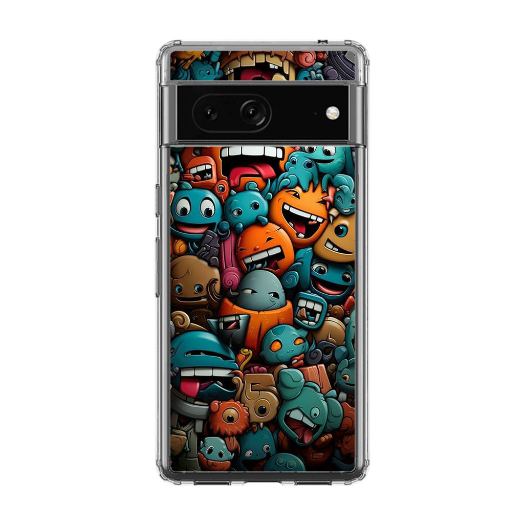 Chaos Chuckles Invasion Google Pixel 7 Case