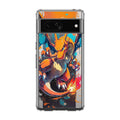 Charizard Inferno on Canvas Google Pixel 7a Case