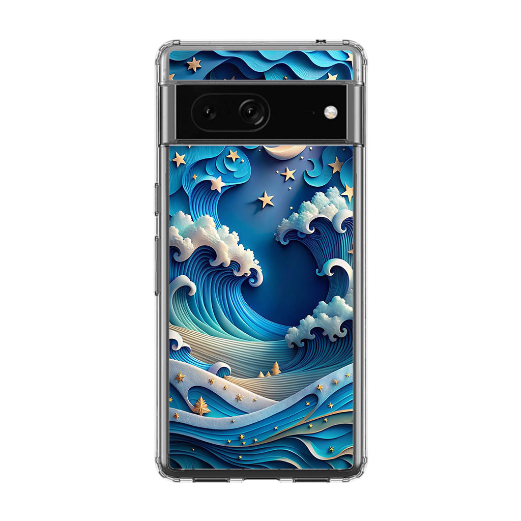 Dreamtide Where Stars Kiss the Sea Google Pixel 7 Case