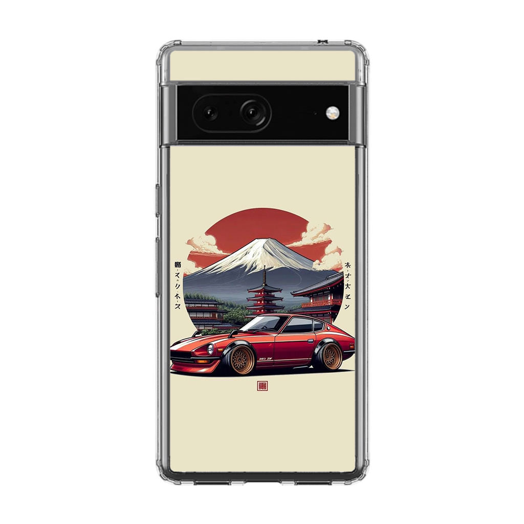 Fuji Fastback Racing the Rising Sun Google Pixel 7 Case