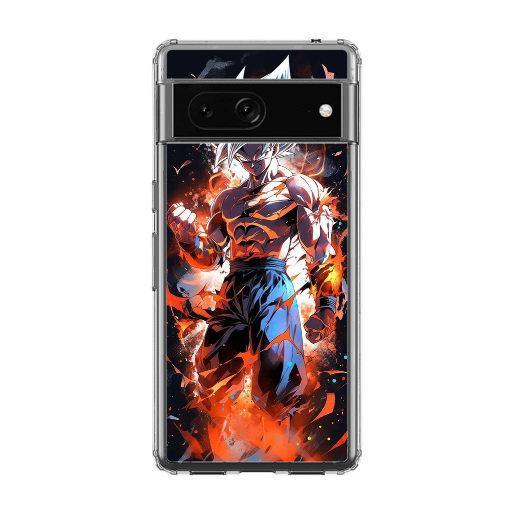 Goku Unleash The Power Google Pixel 7a Case