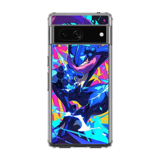 Greninja Aqua Blast Google Pixel 7 Case