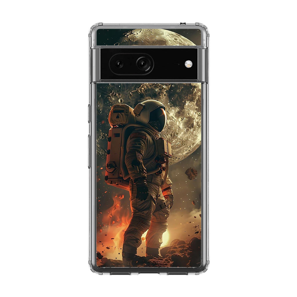 Lunar Sentinel Guardian of the Void Google Pixel 7a Case