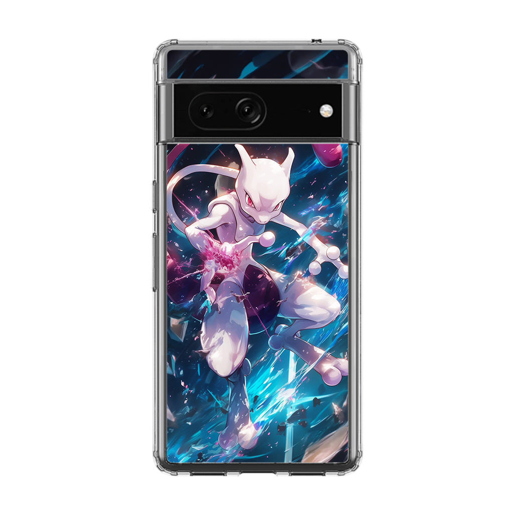 Mewtwo Genesis of Power Google Pixel 7 Case