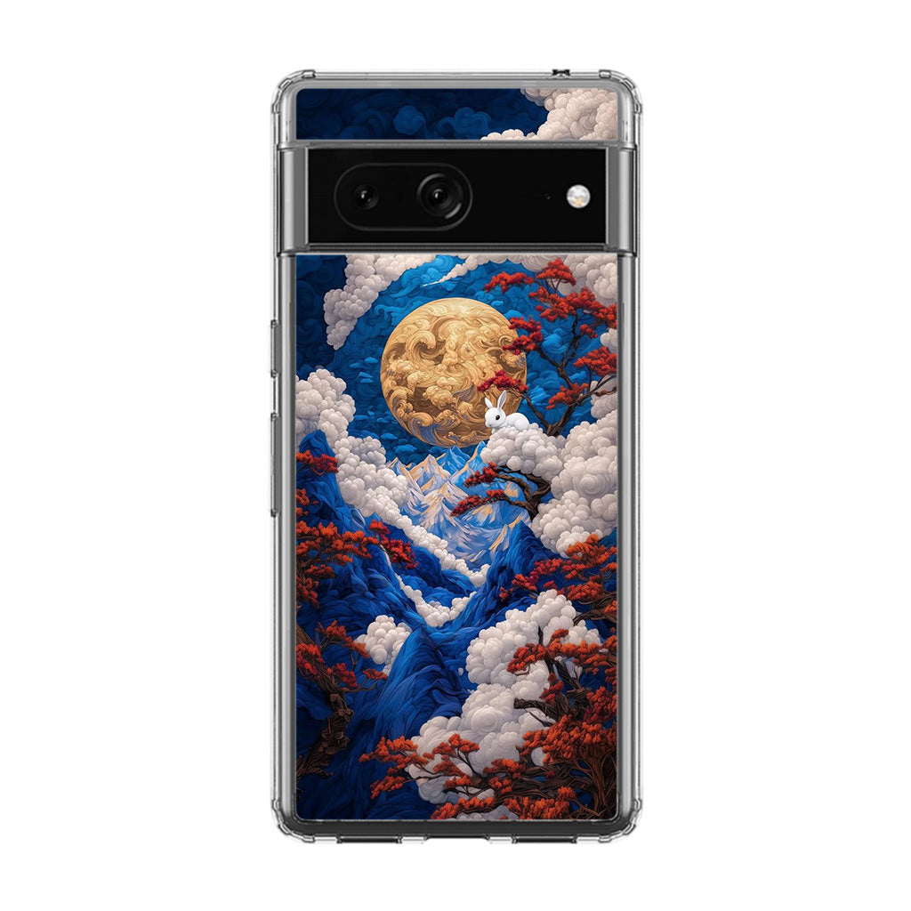 Moonlight Whispers Celestial Peaks Google Pixel 7 Case