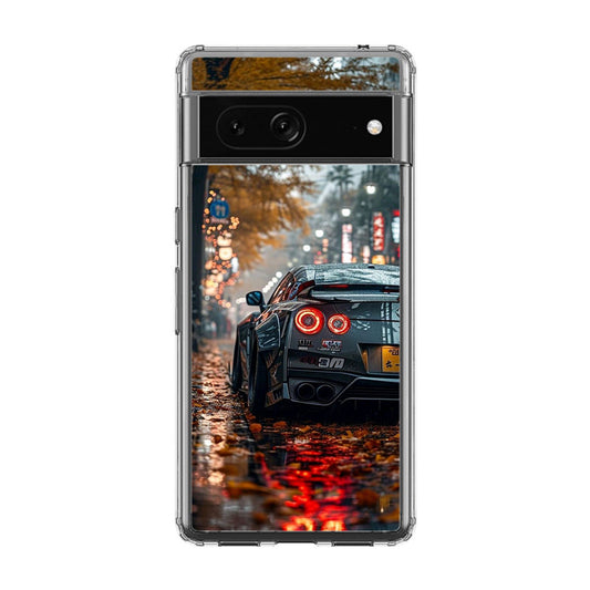 Neon Drift Autumn Streets Google Pixel 7a Case