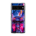 Neon Midnight Drift Tokyo Rain Google Pixel 7 Case