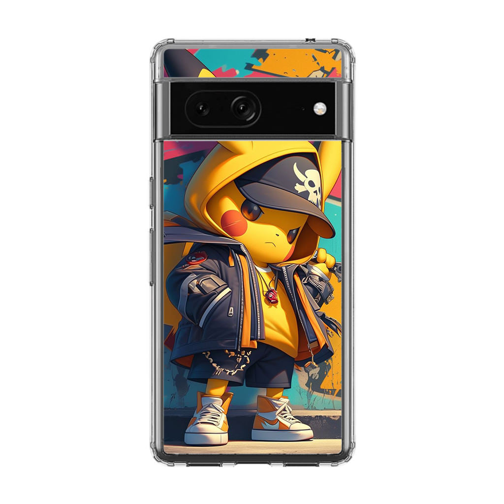 Pikachu Street Rebellion Google Pixel 7 Case