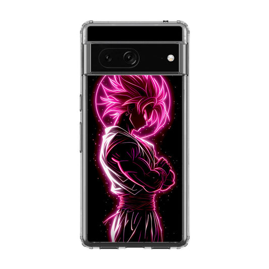 Pink Radiant Saiyan Google Pixel 7a Case