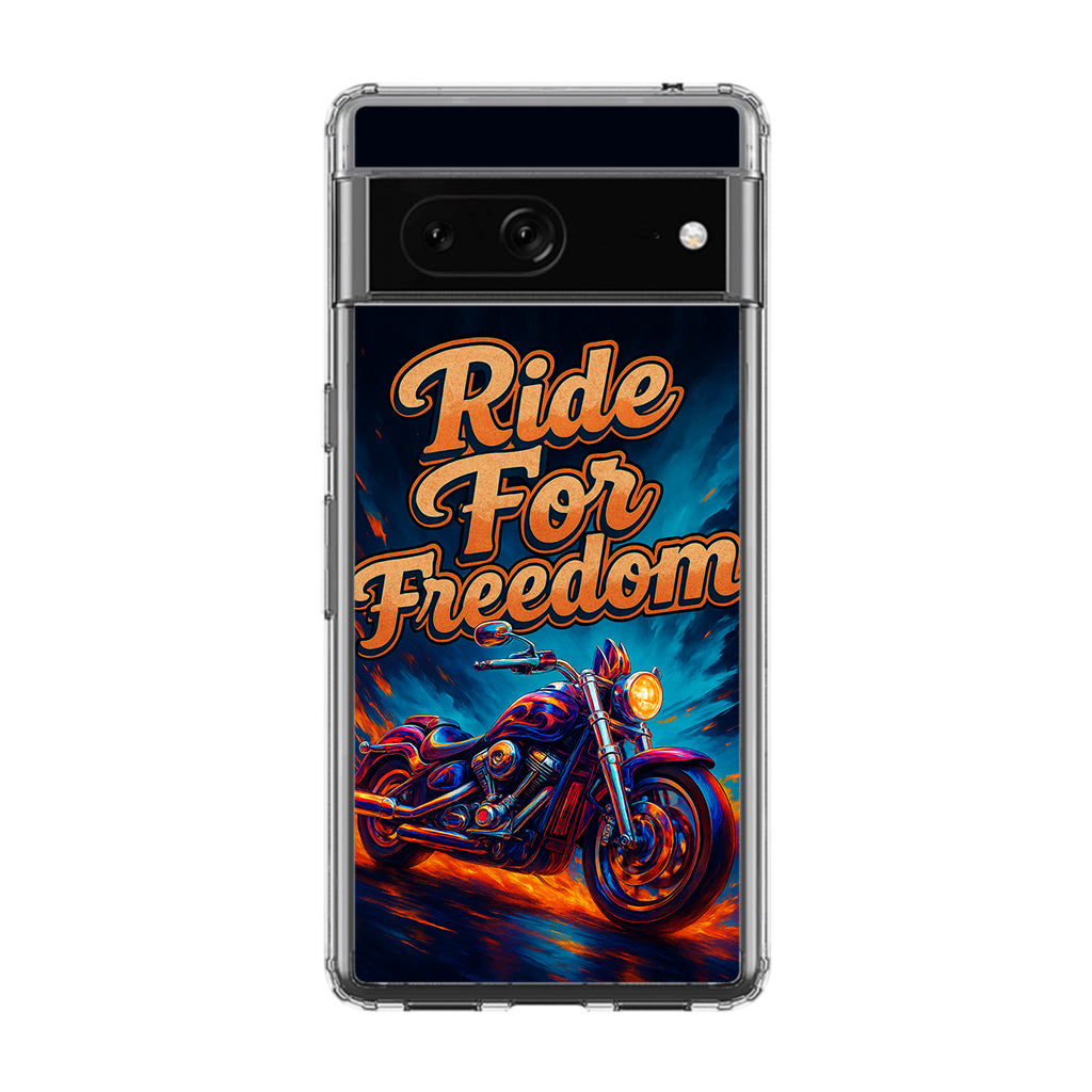 Ride For Freedom Google Pixel 7 Case