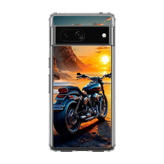 Ride Into the Blaze Google Pixel 7a Case