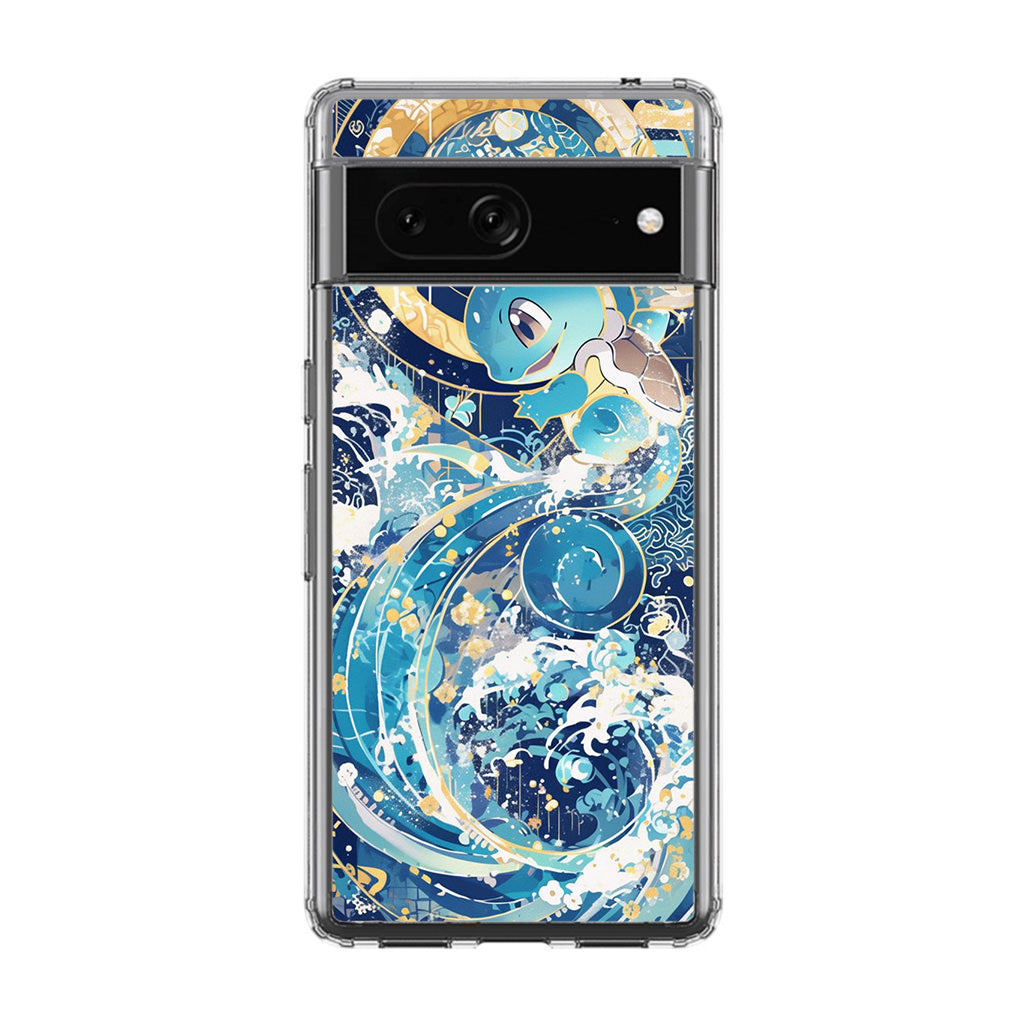 Squirtle Elemental Awakening Google Pixel 7 Case