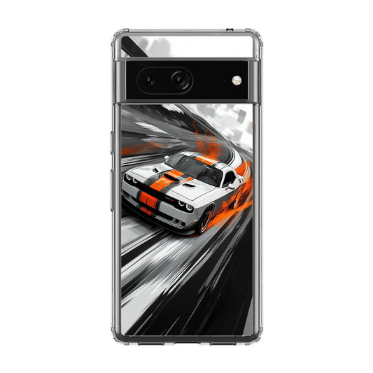 The Beast in Full Throttle Google Pixel 7a Case