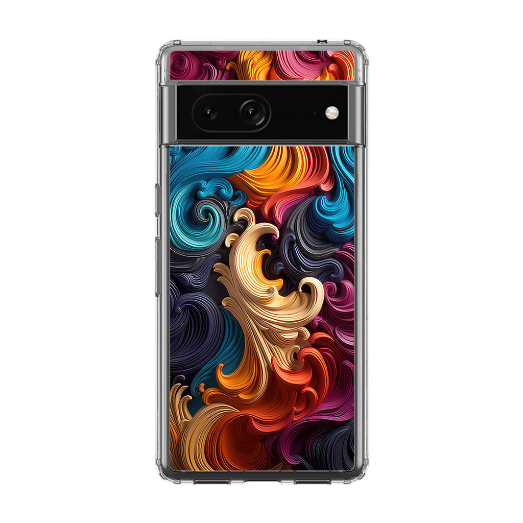 The Dance of Abstract Waves Google Pixel 7 Case