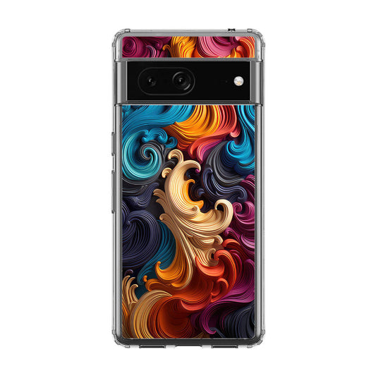 The Dance of Abstract Waves Google Pixel 7a Case