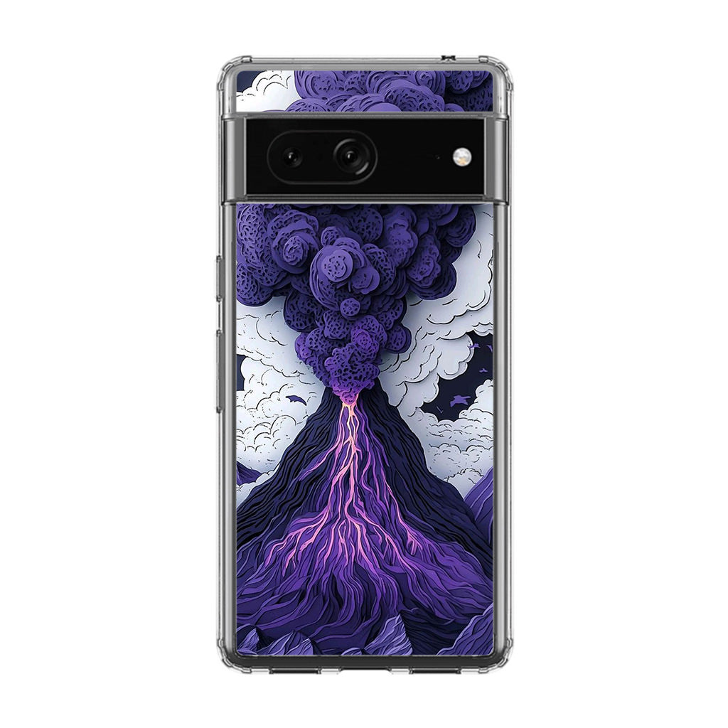 Violet Fury The Awakening Volcano Google Pixel 7a Case