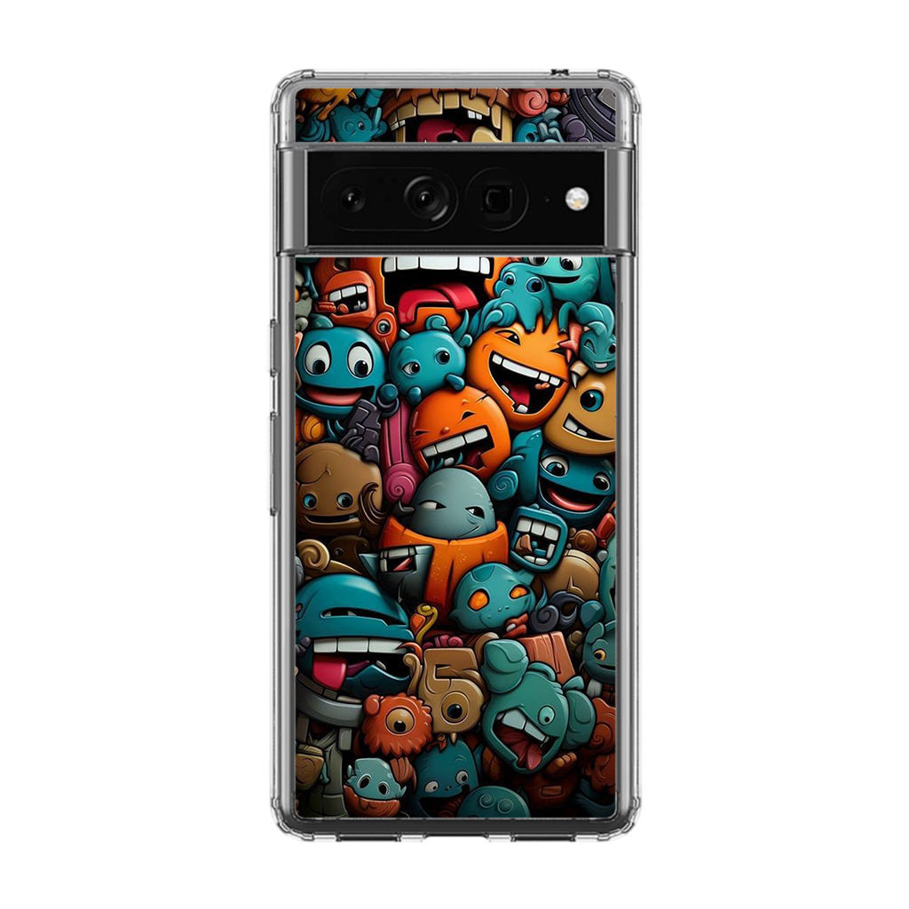 Chaos Chuckles Invasion Google Pixel 7 Pro Case
