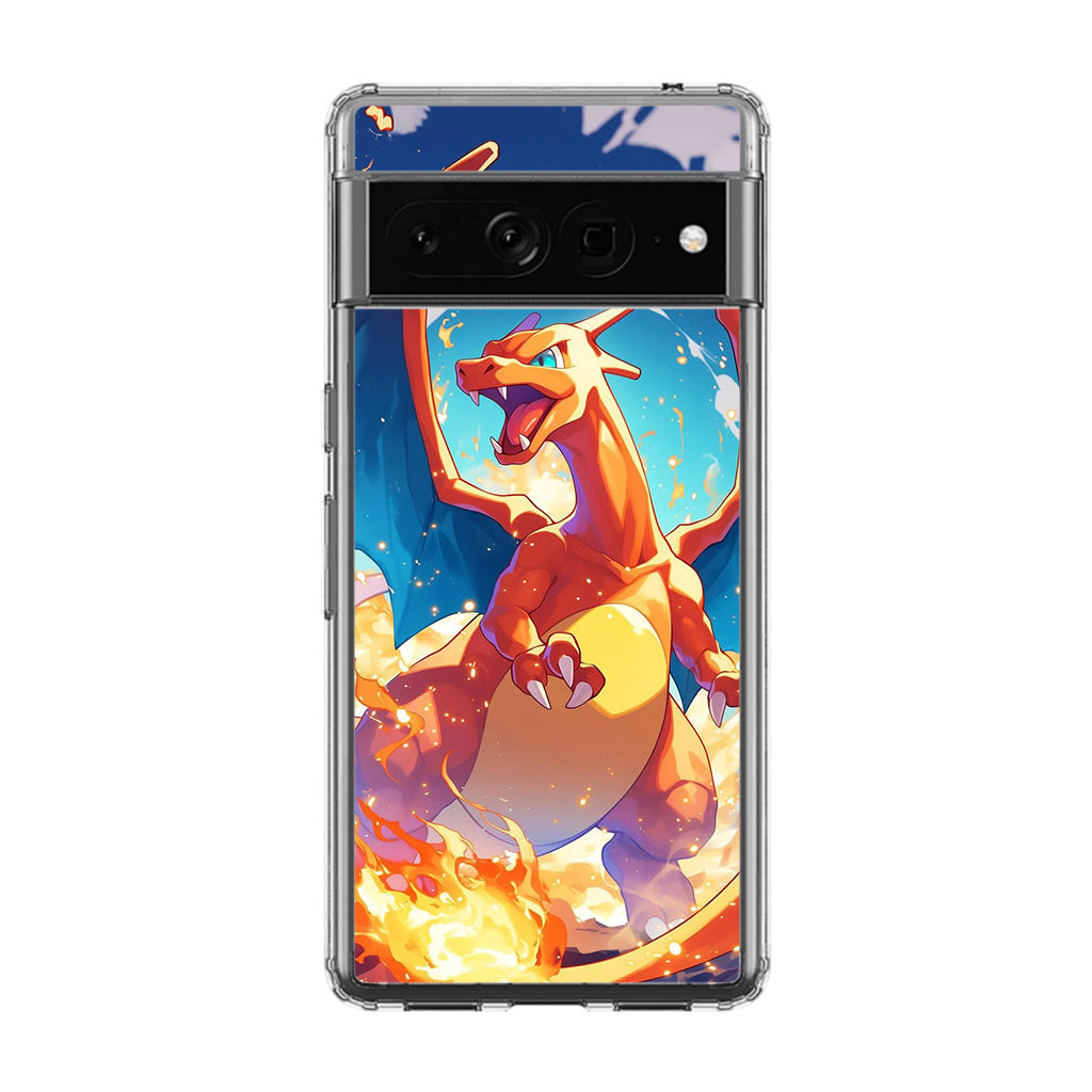 Charizard Crimson Storm Google Pixel 7 Pro Case
