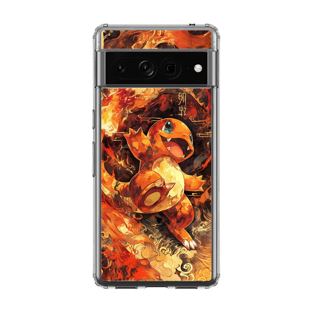 Charmander Ember Dance Google Pixel 7 Pro Case