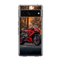Crimson Velocity in Autumn Flame Google Pixel 7 Pro Case