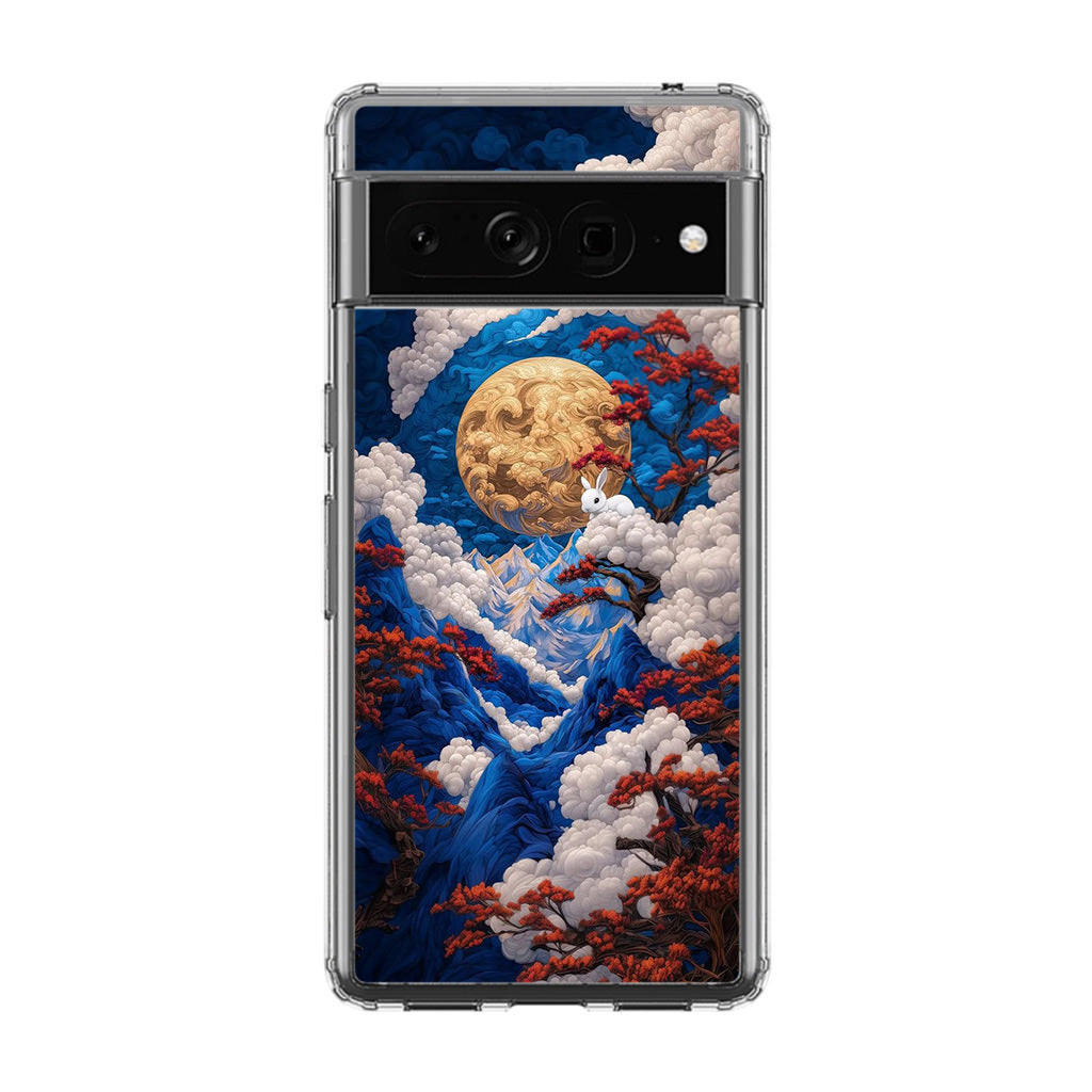 Moonlight Whispers Celestial Peaks Google Pixel 7 Pro Case