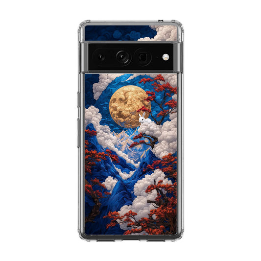 Moonlight Whispers Celestial Peaks Google Pixel 7 Pro Case