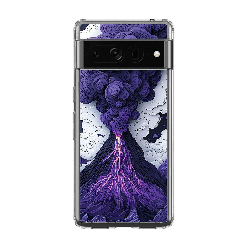 Violet Fury The Awakening Volcano Google Pixel 7 Pro Case