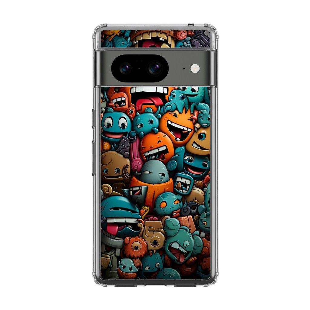 Chaos Chuckles Invasion Google Pixel 8 Case