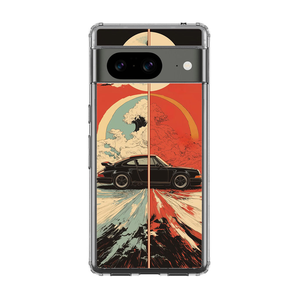 Duality Drive Moonlight and Magma Google Pixel 8 Case