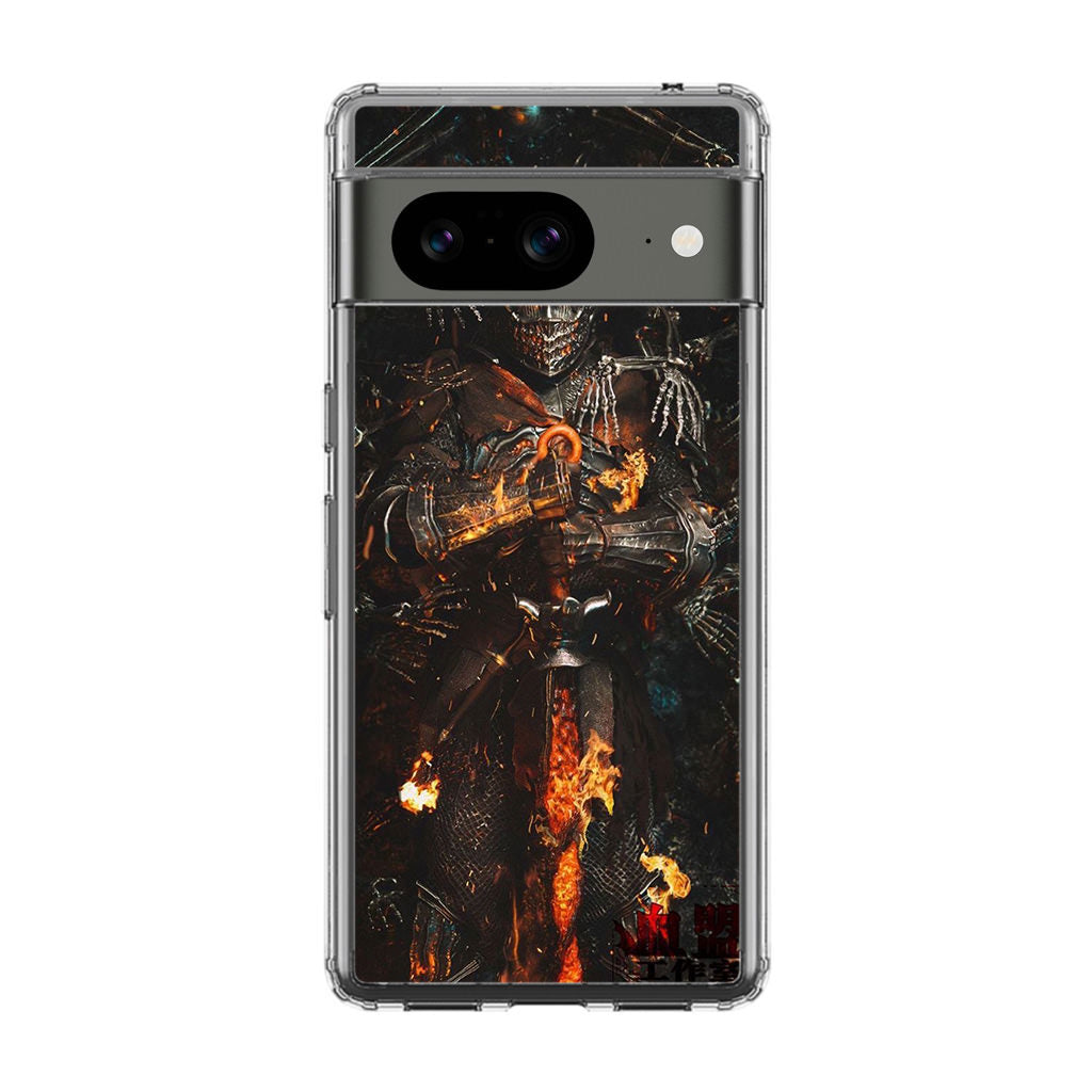 Ember King Warden Cursed Flame Google Pixel 8 Case