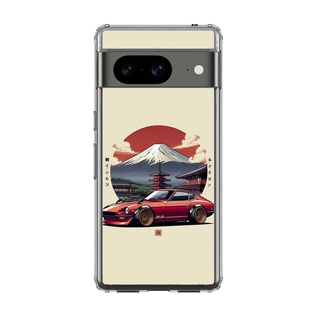 Fuji Fastback Racing the Rising Sun Google Pixel 8 Case