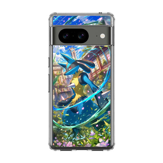 Lucario Precognitive Aura Google Pixel 8 Case