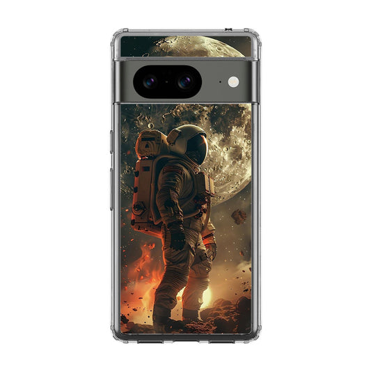 Lunar Sentinel Guardian of the Void Google Pixel 8 Case