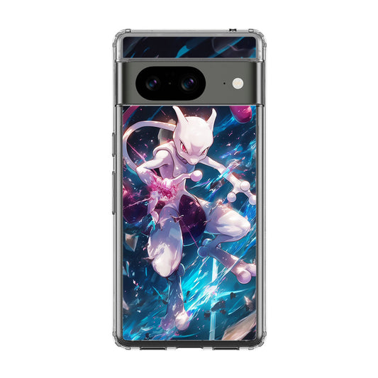 Mewtwo Genesis of Power Google Pixel 8 Case