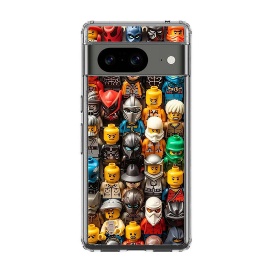 Mini Figures Heroes Assemble Google Pixel 8 Case