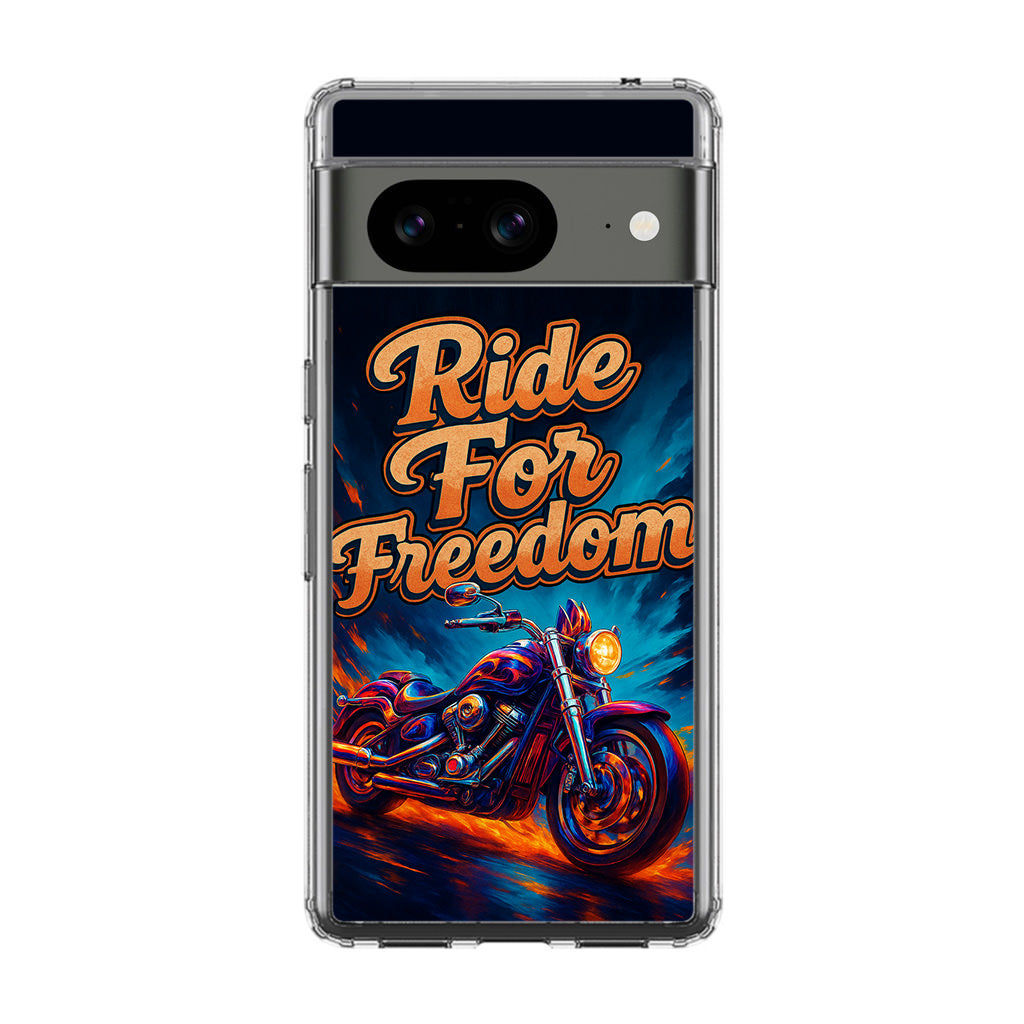 Ride For Freedom Google Pixel 8 Case
