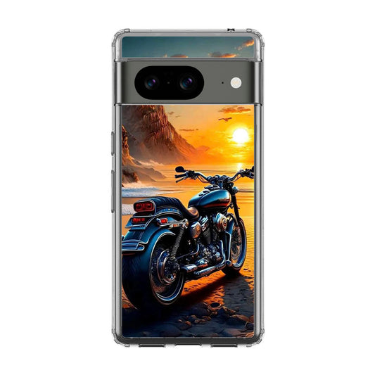 Ride Into the Blaze Google Pixel 8 Case