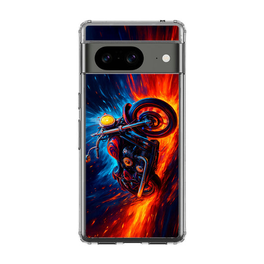Ride Through Fire and Ice Google Pixel 8 Case