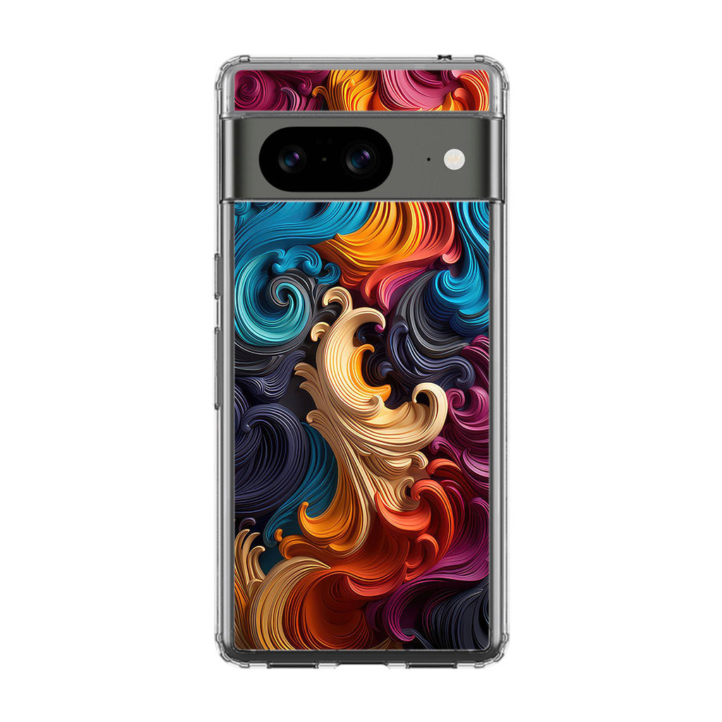 The Dance of Abstract Waves Google Pixel 8 Case