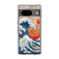 The Great Wave Off Paper Art Google Pixel 8 Case