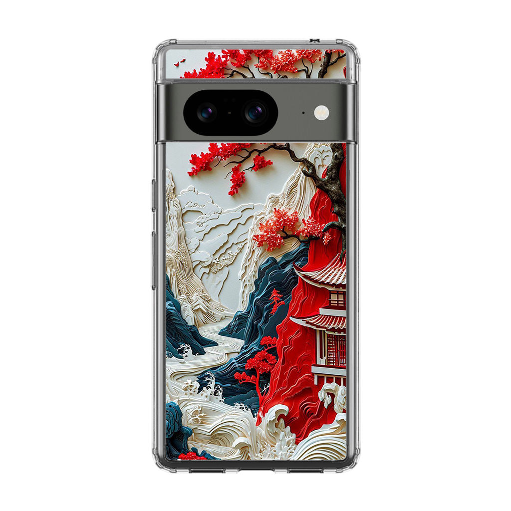 Whispers of the Crimson Zen Google Pixel 8 Case