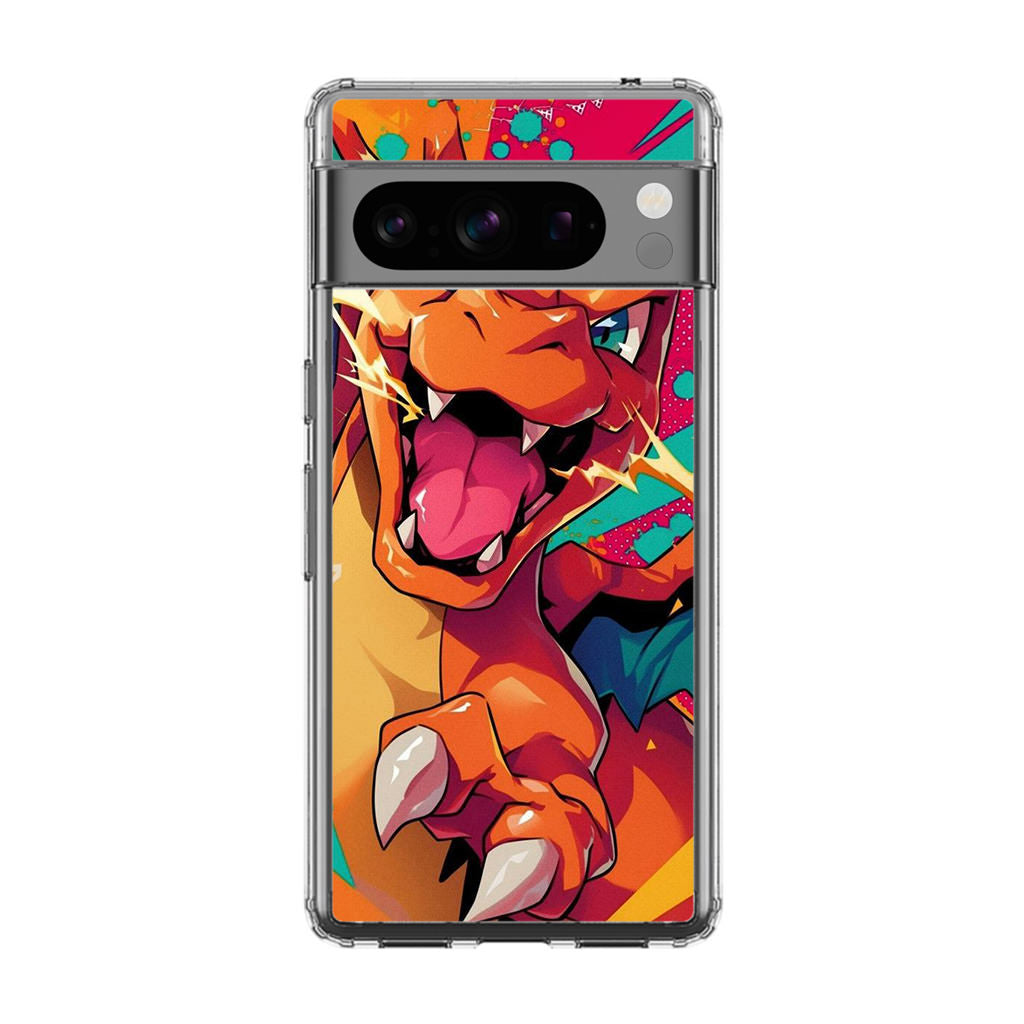 Blazing Fury Charizard Google Pixel 8 Pro Case
