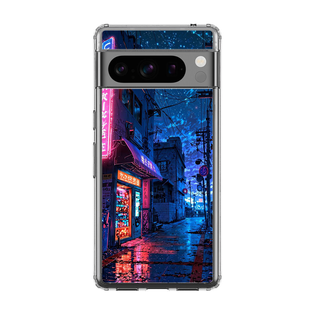 Japan Neon Reverie Google Pixel 8 Pro Case