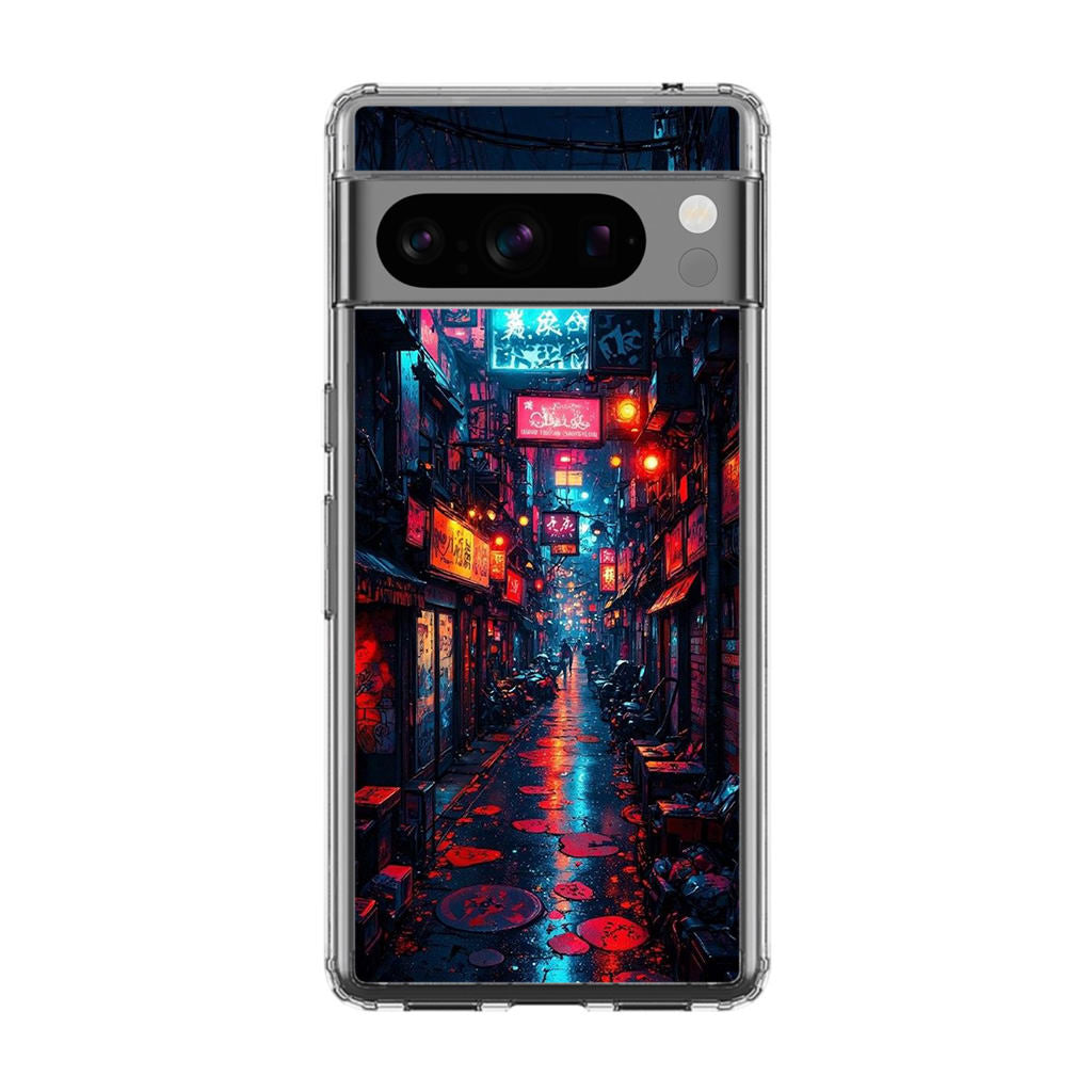Neon Veins Of The Cyber City Google Pixel 8 Pro Case