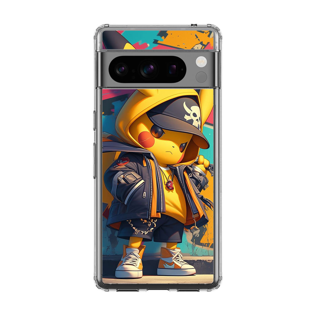Pikachu Street Rebellion Google Pixel 8 Pro Case