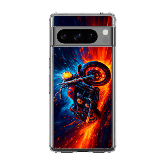 Ride Through Fire and Ice Google Pixel 8 Pro Case