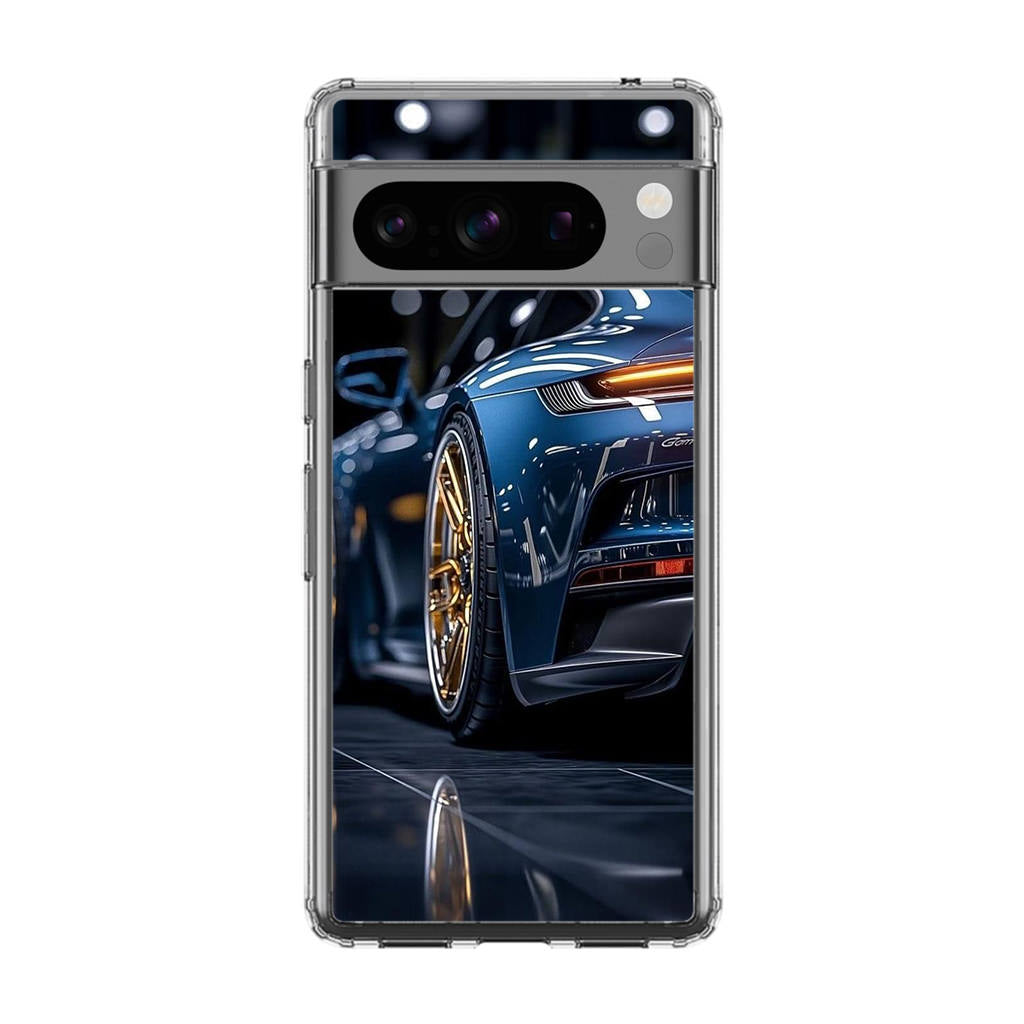 Velvet Thunder Elegance on Wheels Google Pixel 8 Pro Case