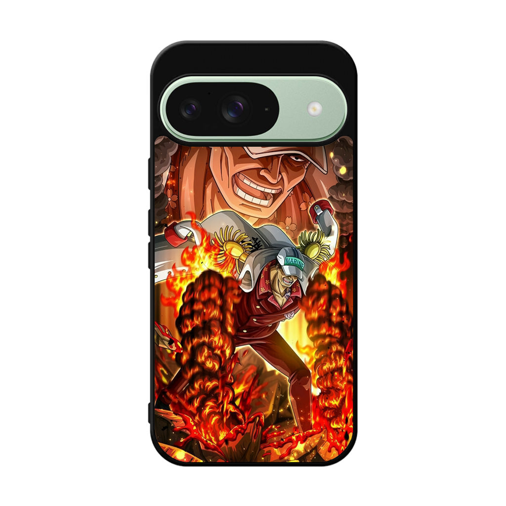 Akainu Exploding Volcano Google Pixel 9 Case